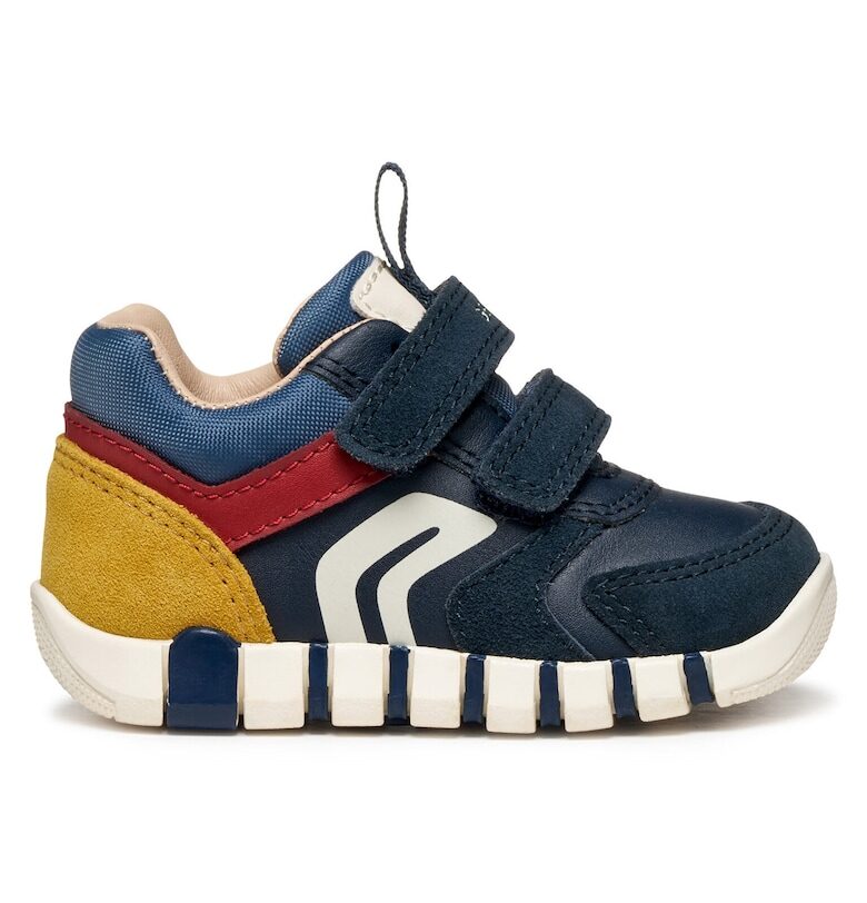 Детски спортни кецове -  многоцветен - екологична кожа Geox