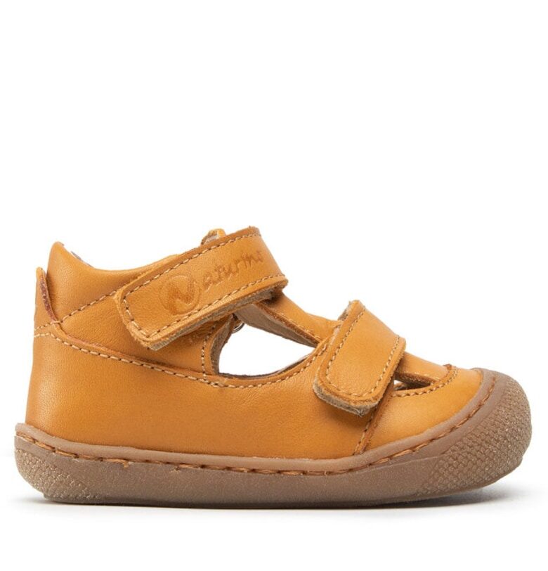 Детски спортни обувки  300060490 - Естествена кожа - Жълти Naturino