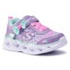 Детски спортни обувки  HEART LIGHTS - UNTAMED HEARTS - лилави Skechers