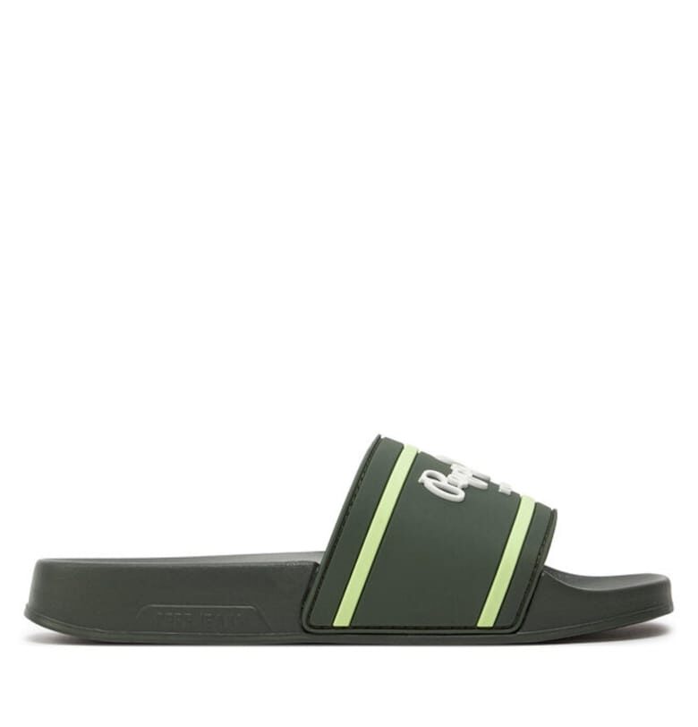 Детски спортни пантофи  303684402 - Синтетика/Текстил - Каки Pepe Jeans