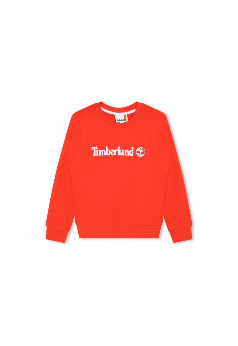 Детски суичър - Памук - Оранжев - Оранжев Timberland