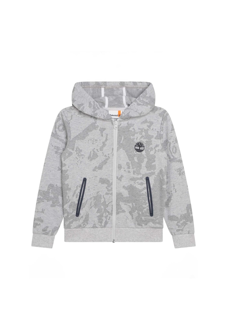 Детски суичър - Памук/Полиестер - Сив - Сив Timberland