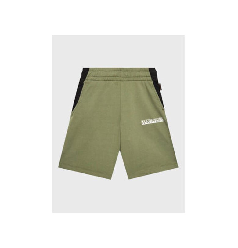 Детски шорти -  301746546 - Памук - 140 СМ - Зелени Napapijri