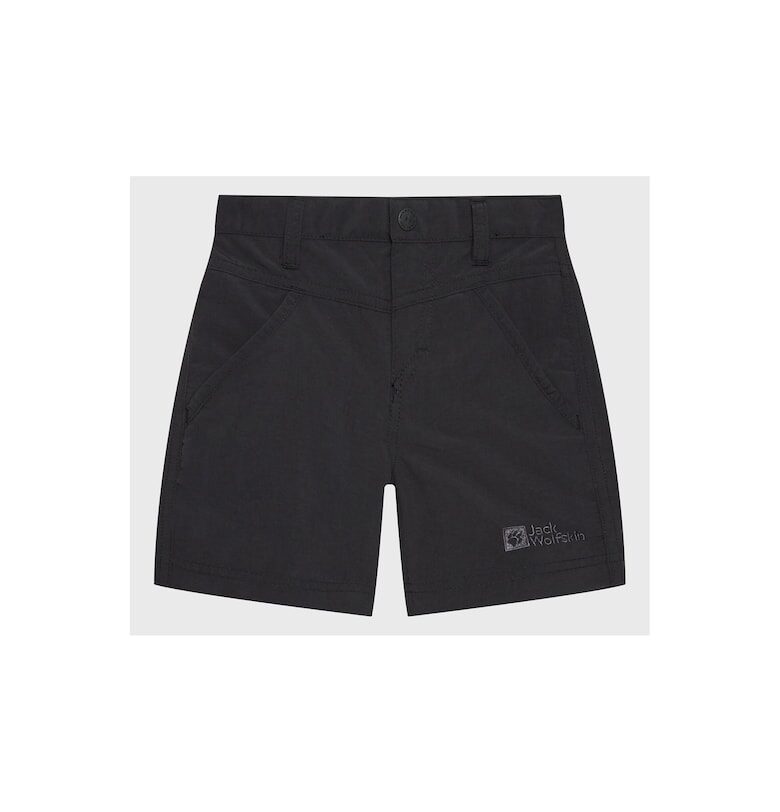 Детски шорти -  Полиамид - Черно - Черен Jack Wolfskin