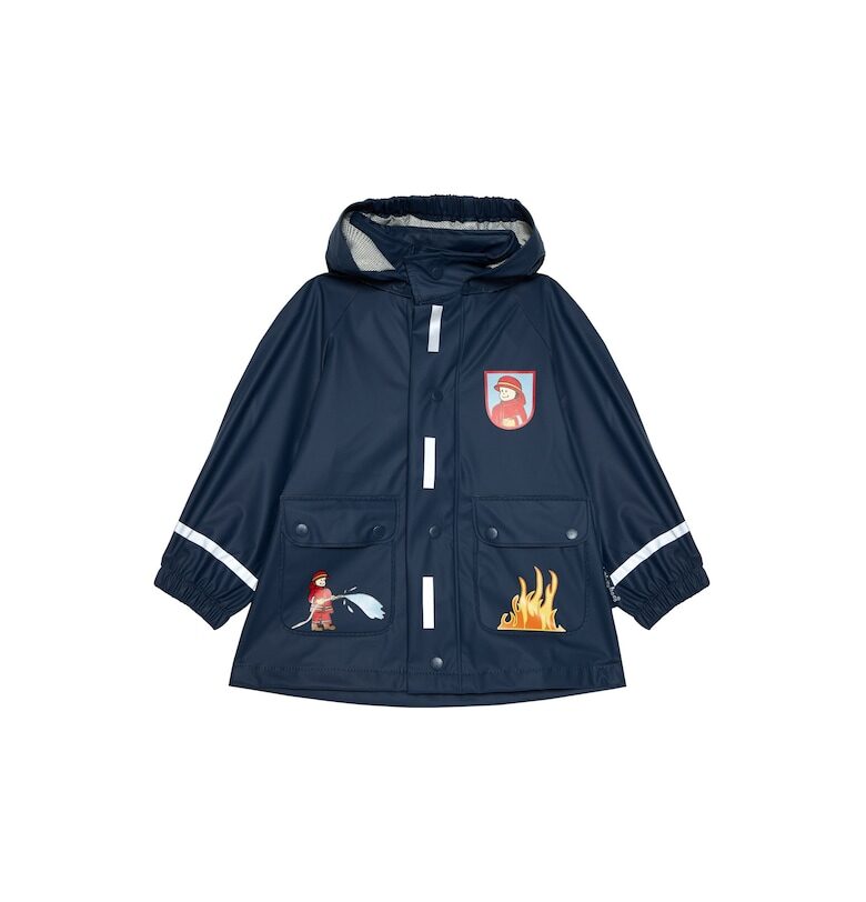 Детско яке за дъжд -  Полиестер - 208760171 - Тъмносин Playshoes