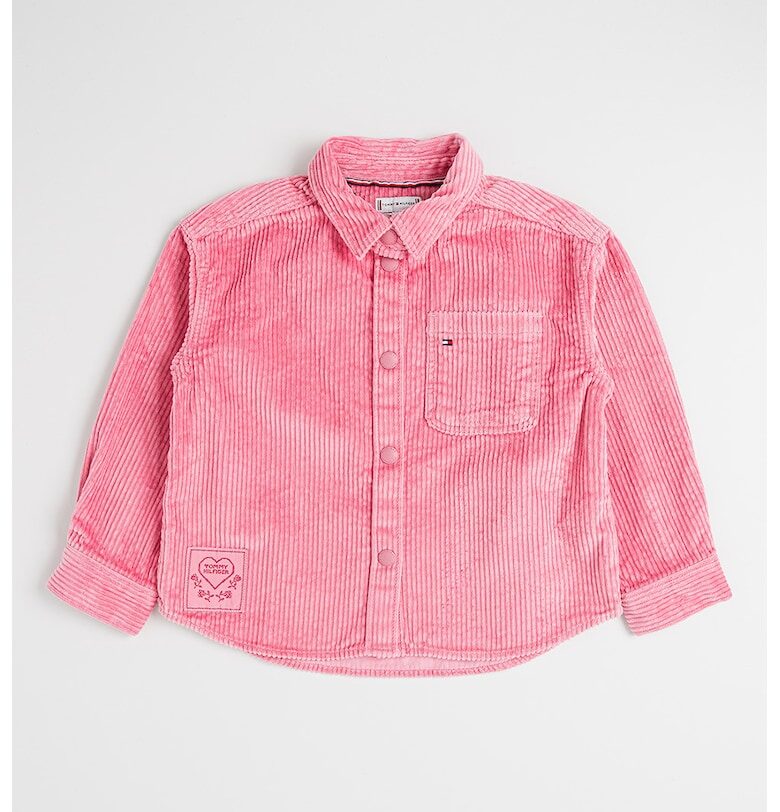 Джинсова риза с джоб - Светлорозов Tommy Hilfiger