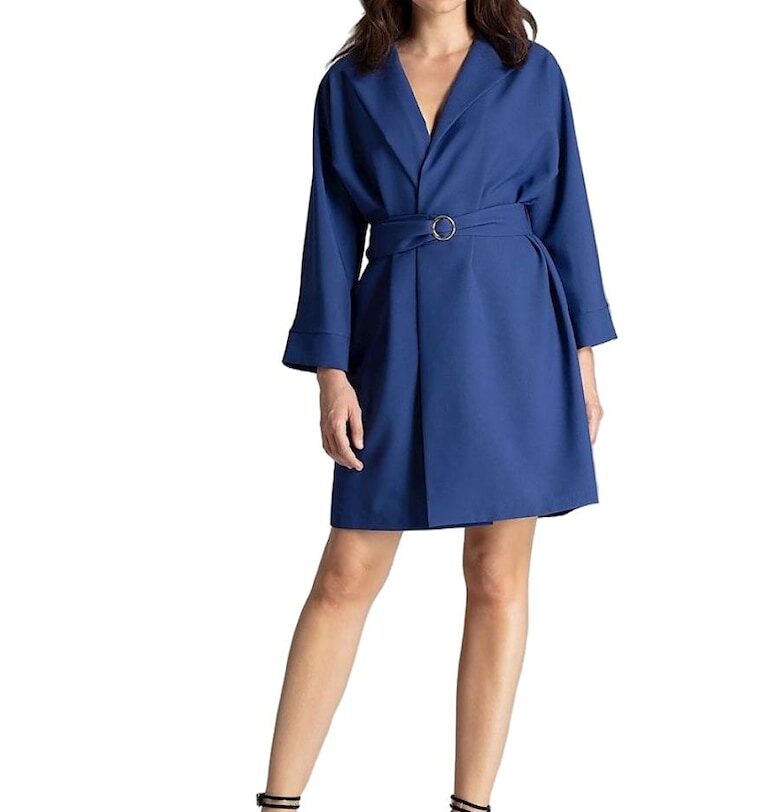 Дневна рокля 5902194373173 - Ленитиф - Полиестер - Синя - SM Lenitif