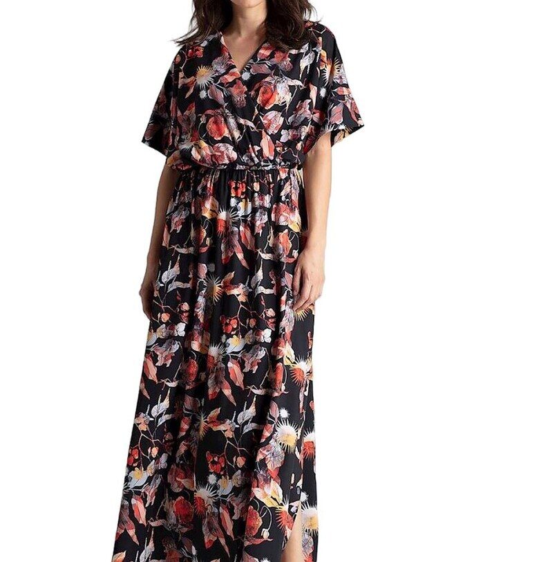 Дневна рокля - Ленитиф - Полиестер/Еластан - Черна Lenitif