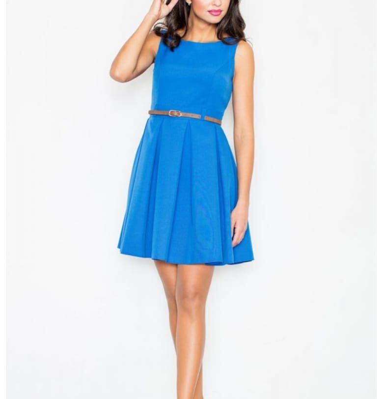 Дневна рокля модел 10110 Фиг Figl