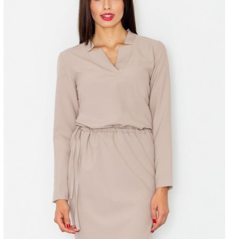 Дневна рокля модел 77066 Фиг Figl