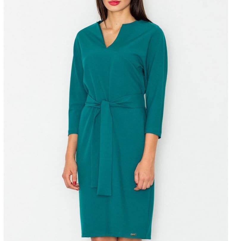 Дневна рокля модел 77106 Фиг Figl