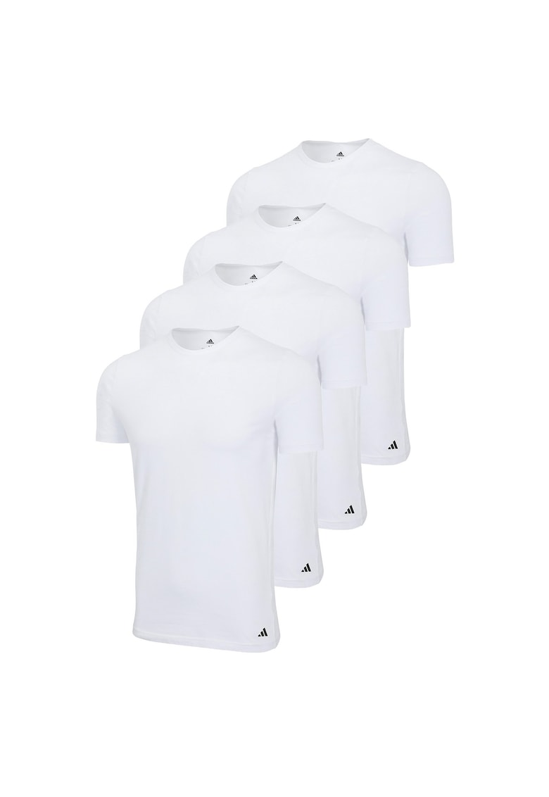 Домашна тениска - 4 броя - Бял adidas