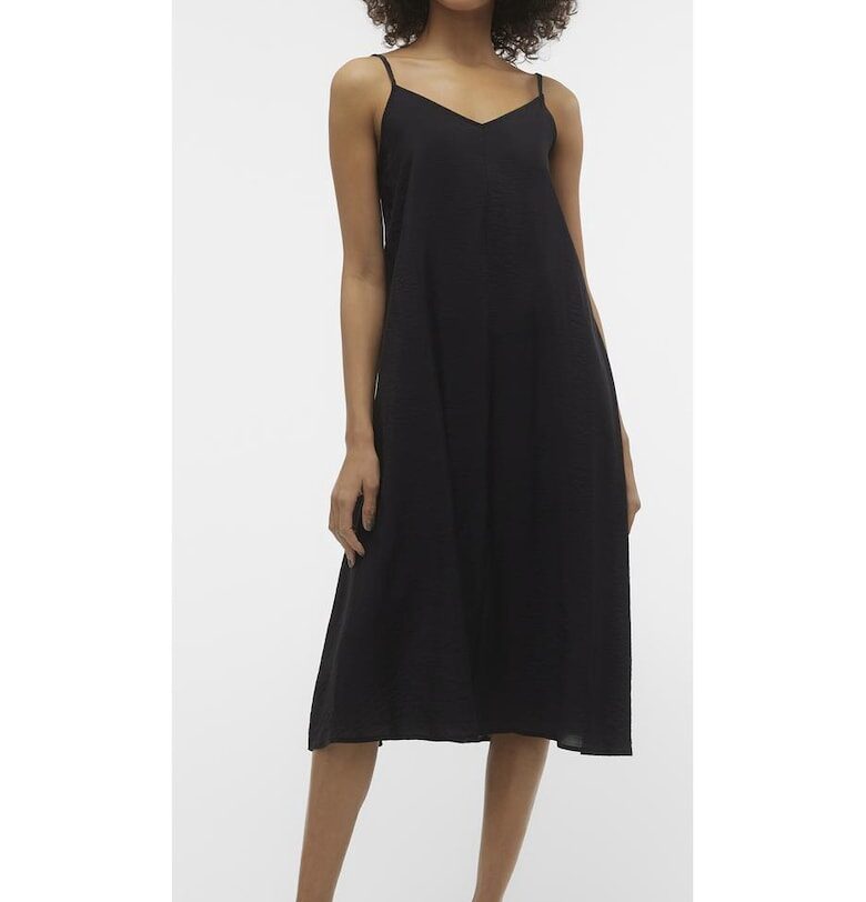 Дълга дамска рокля  7359 - Ежедневна - Вискоза Vero Moda