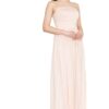 Дълга рокля - Ленитиф - Полиестер/Еластан - Розово Lenitif
