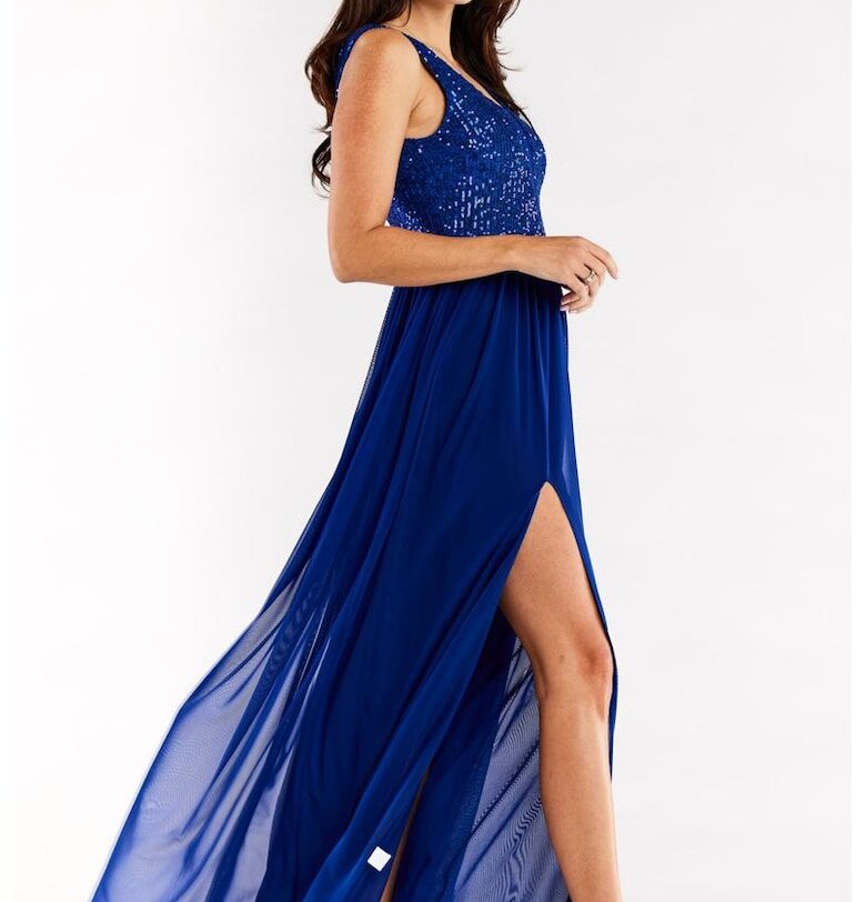 Дълга рокля без ръкави A486 awama