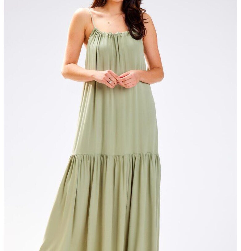 Дълга рокля без ръкави A582 awama