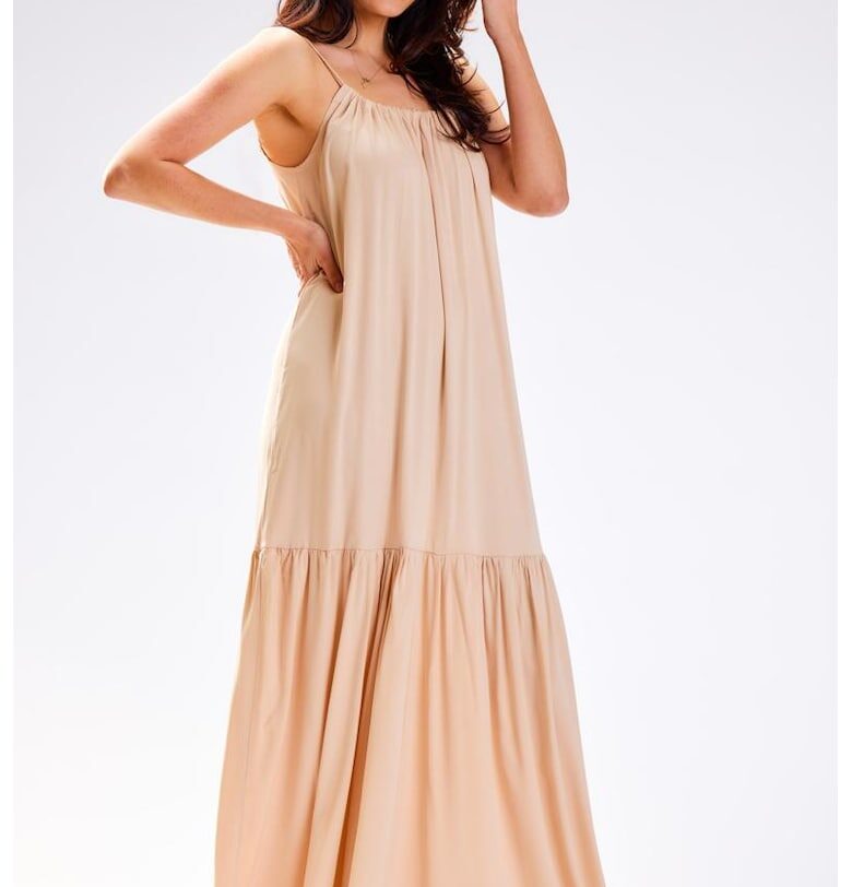 Дълга рокля без ръкави A582 awama