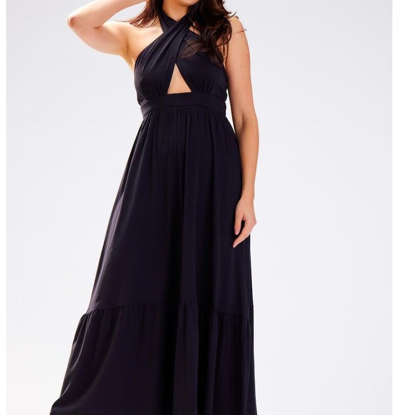 Дълга рокля без ръкави A583 awama