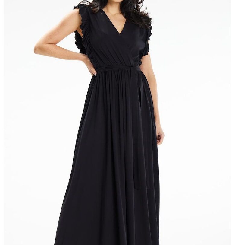 Дълга рокля без ръкави A638 awama