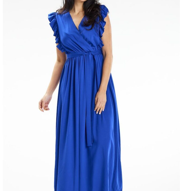 Дълга рокля без ръкави A638 awama