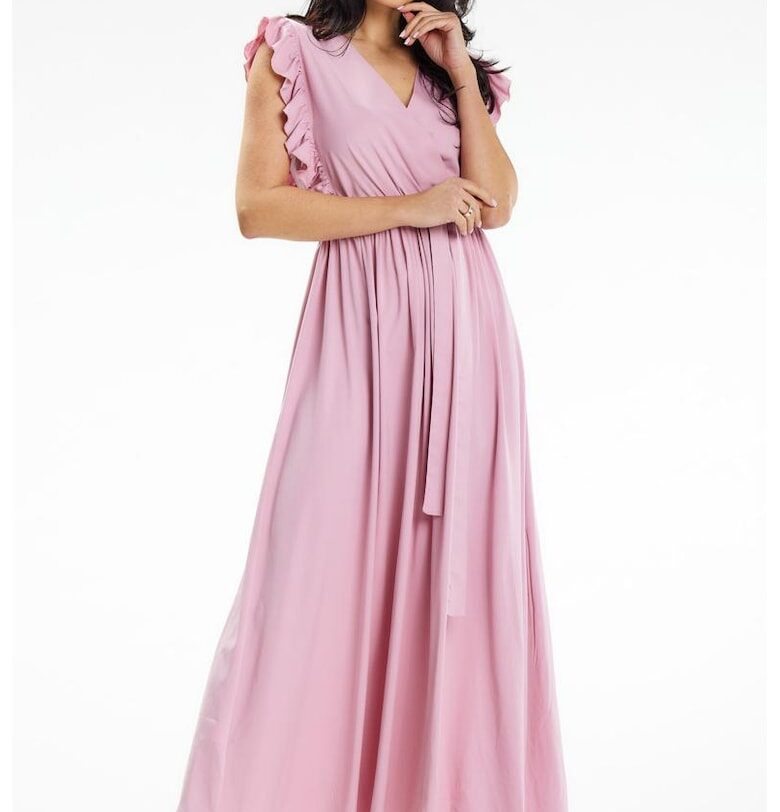 Дълга рокля без ръкави A638 awama