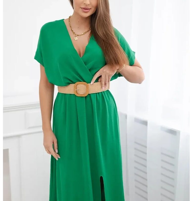 Дълга рокля с колан - един размер Kesi