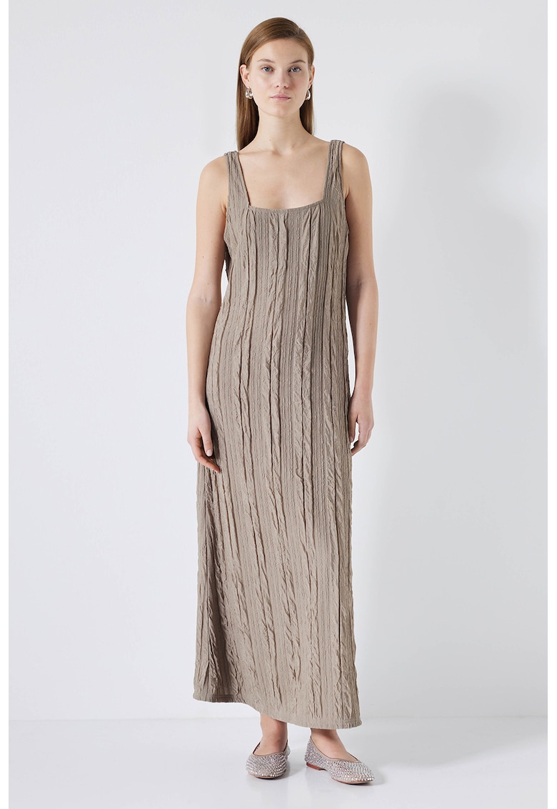 Дълга рокля с релеф Ipekyol