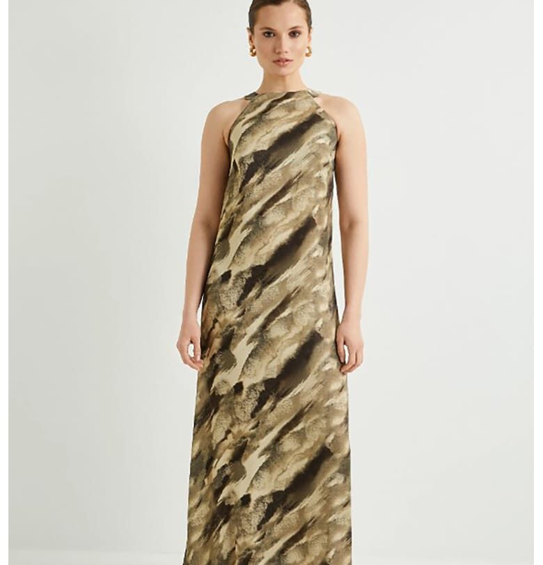 Дълга халтер рокля KOTON