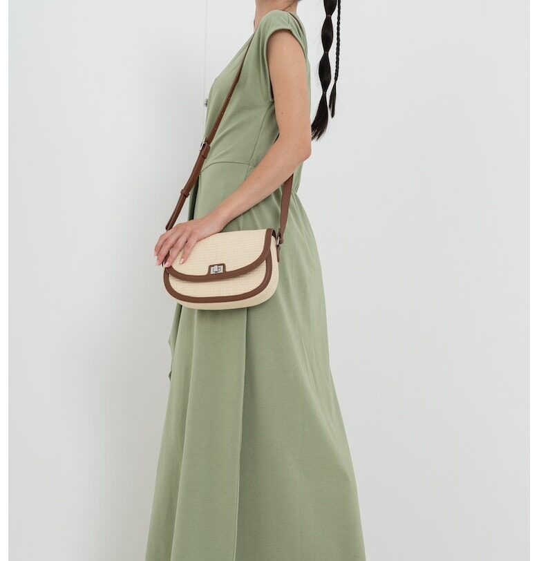 Дълга шпиц рокля United Colors of Benetton