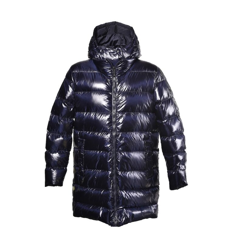 Дълго зимно яке с качулка Baldinini