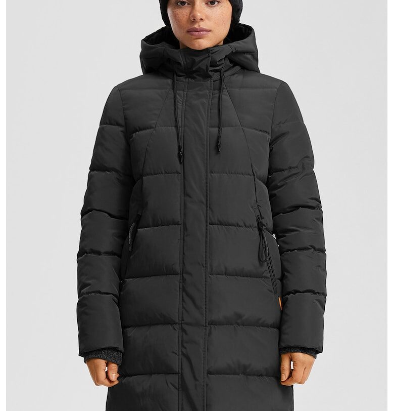 Дълго зимно яке с качулка QS