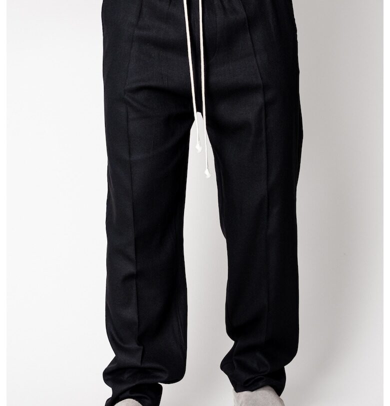 Дълъг IN панталон с връзки Черен 16859 - Черен uFIT