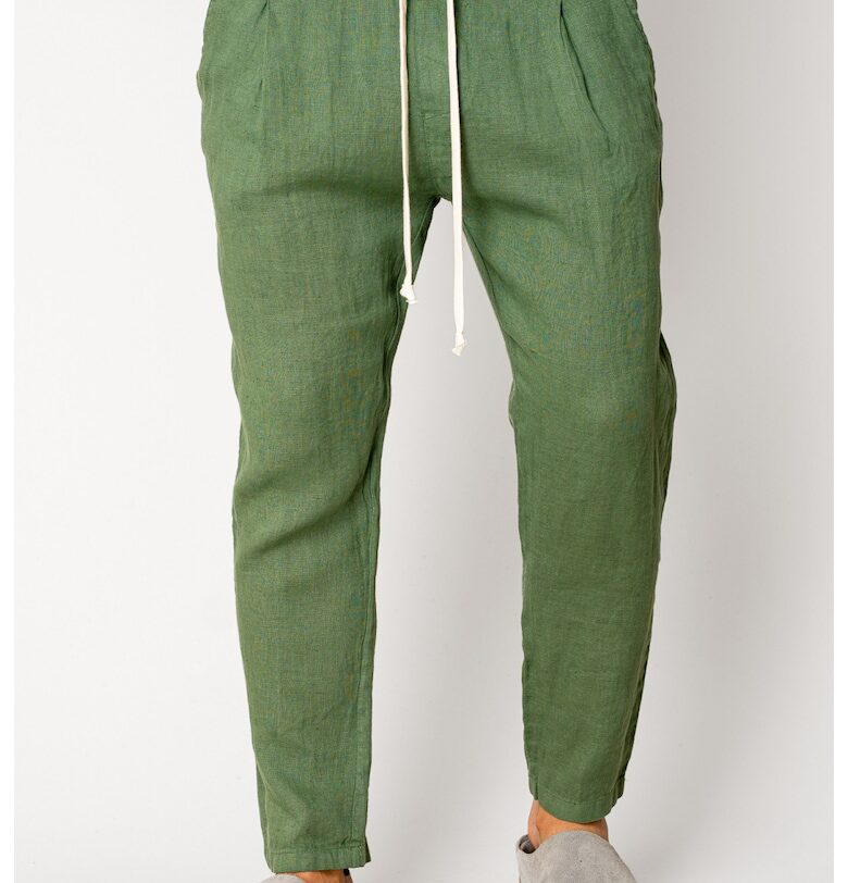 Дълъг IN панталон с връзки за стягане - зелен 17548 - Зелен uFIT