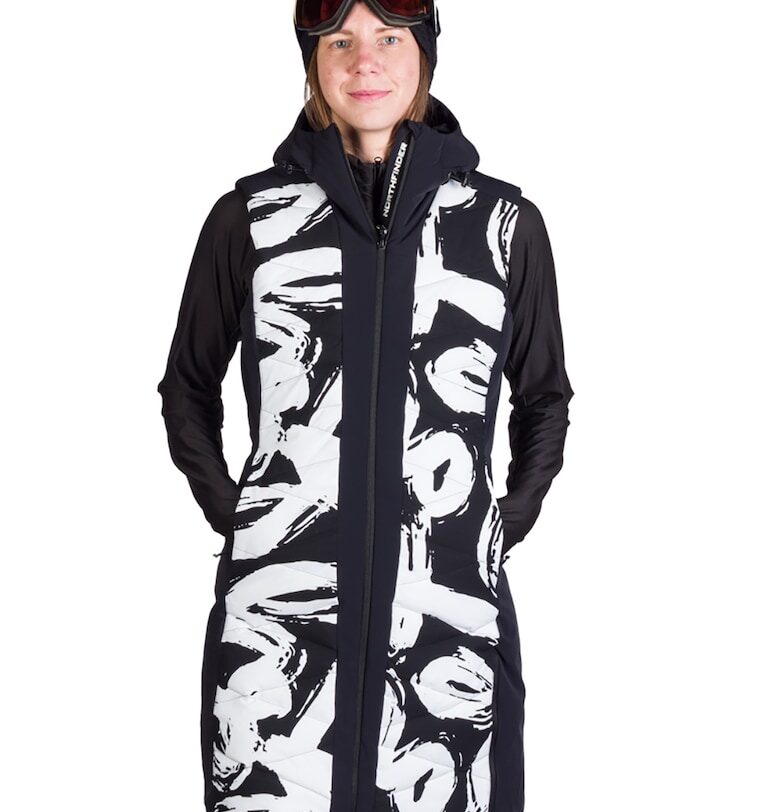 Дълъг ски елек с качулка NORTHFINDER