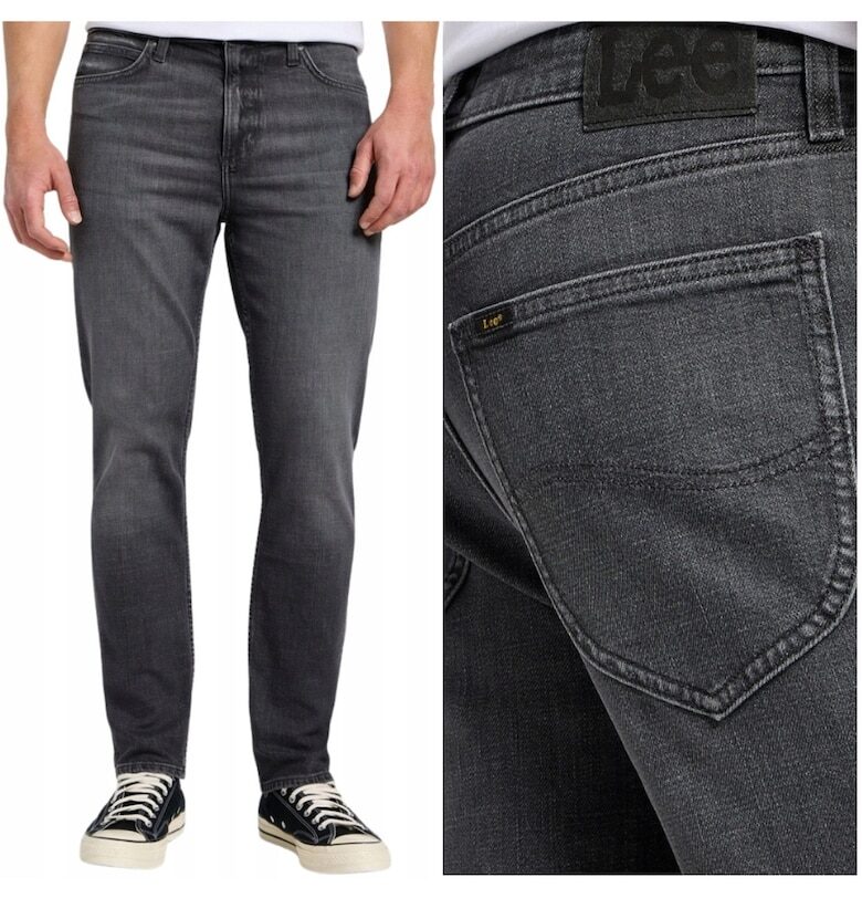 Дънки  Austin Regular Tapered сиви L32 - Сив Lee