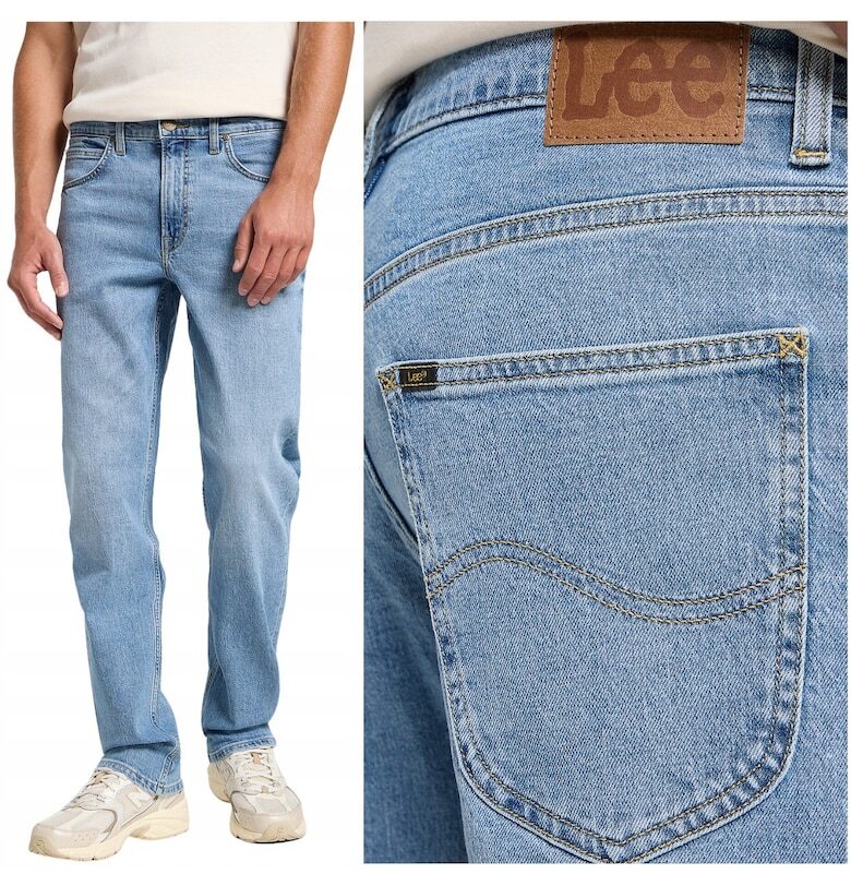 Дънки  Brooklyn Straight - Син Lee