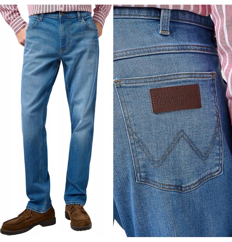 Дънки  Greensboro 803 - син - Син Wrangler