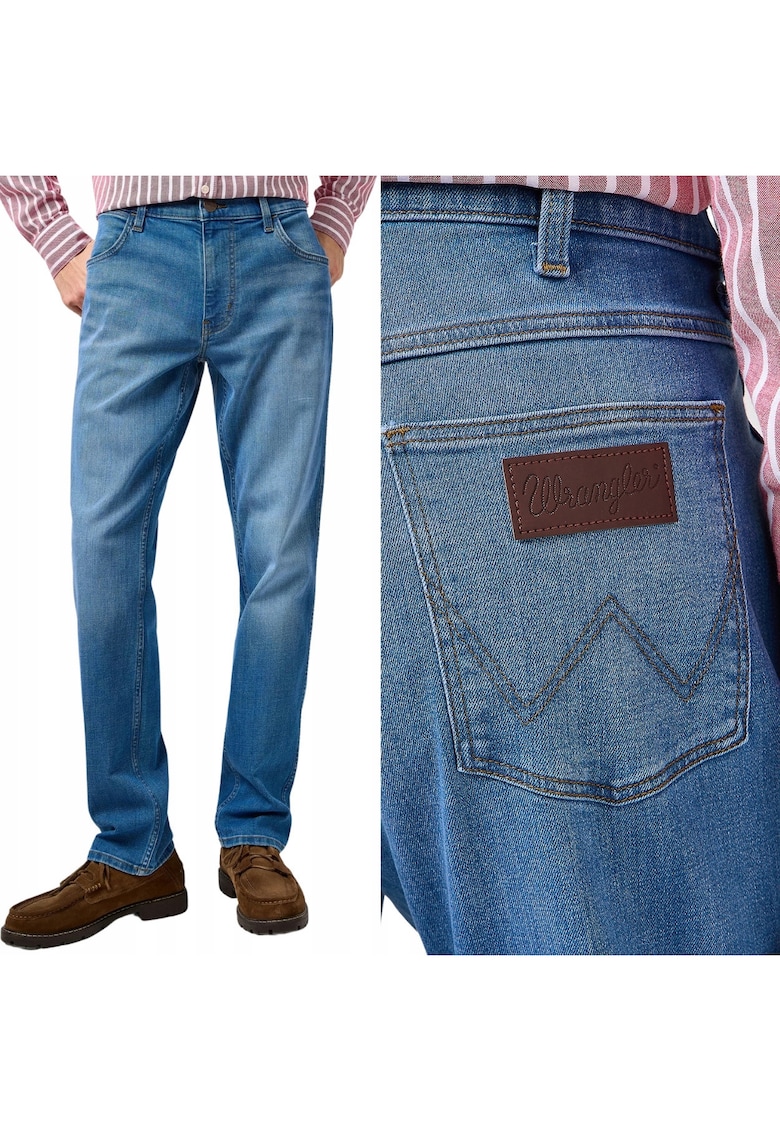 Дънки Greensboro 803 - син - Син Wrangler