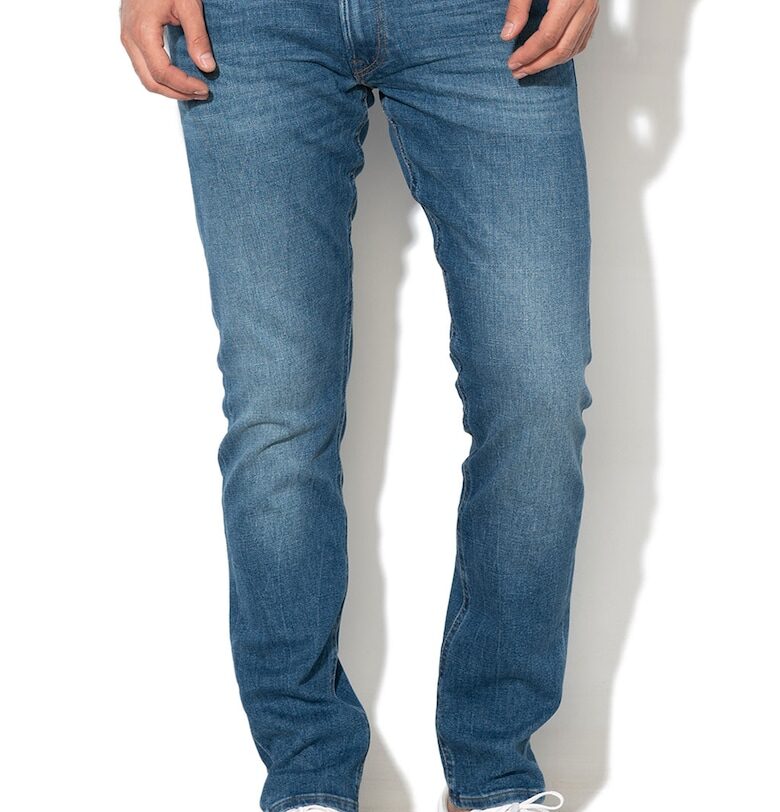 Дънки Luke по тялото - Син Lee