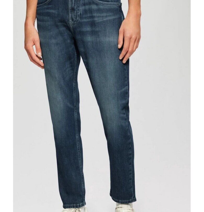 Дънки Mauro - висока талия - кройка Regular Fit - заострени крачоли -  тъмносин - Тъмносин sOliver