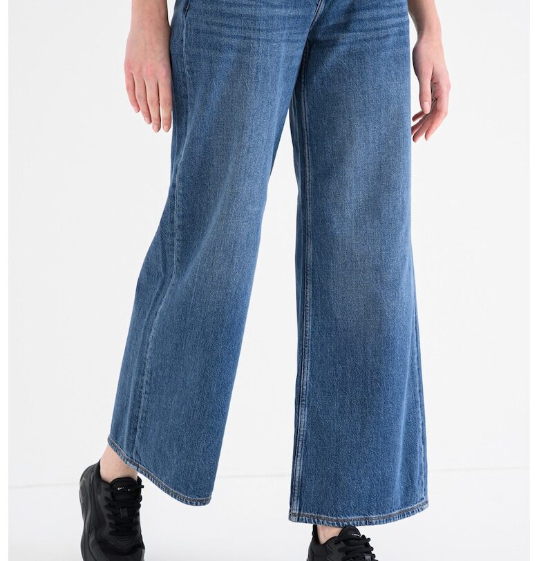 Дънки Medley с модал и лиосел с широк крачол - Морскосин Mustang