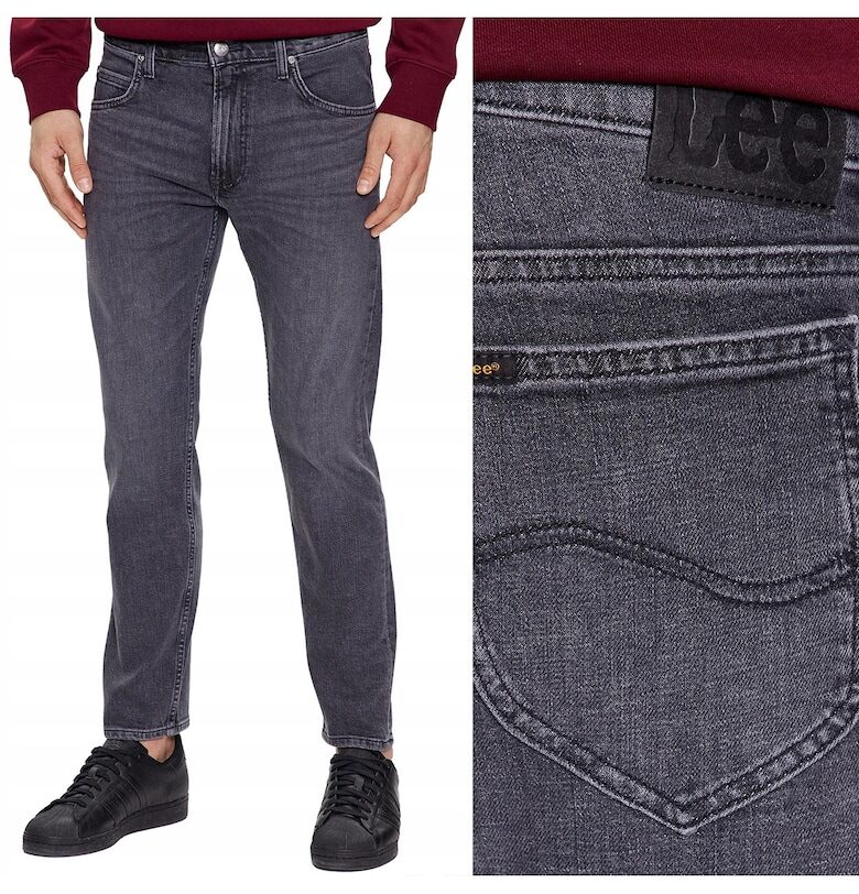 Дънки  Rider Slim Сиви - Сив Lee