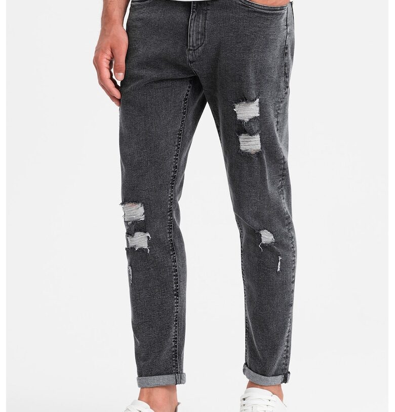 Дънки деграде със стеснен крачол OMBRE