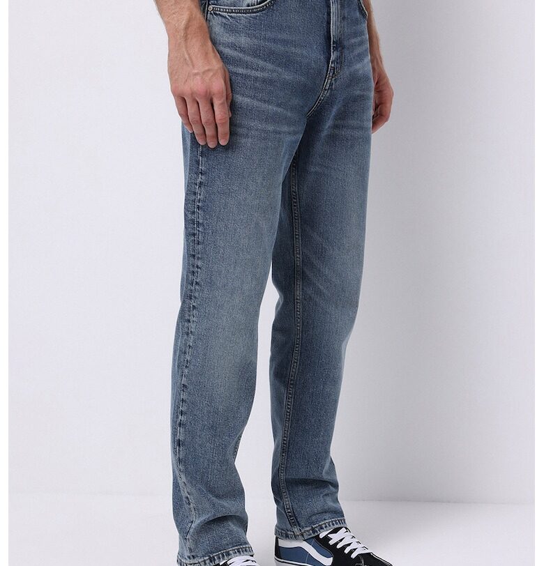 Дънки с 5 джоба - Син меланж COLINS