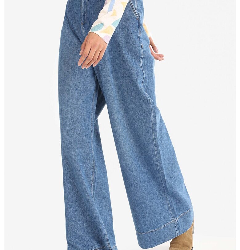 Дънки с висока талия - Светлосин COLINS