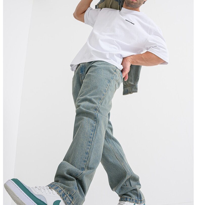 Дънки със свободна кройка - Тъмносин Pegador