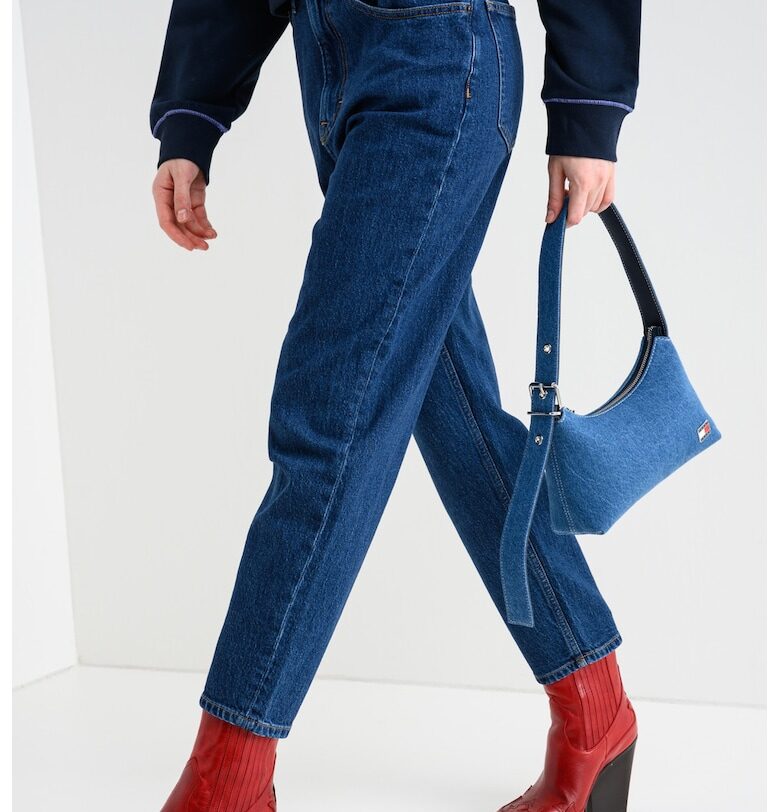 Дънки със стеснен крачол - Тъмносин Tommy Jeans