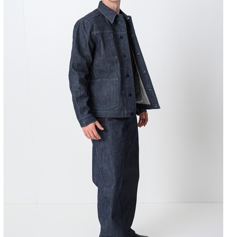 Дънков шакет Selvedge с пришит джоб - Антрацитно сиво G-STAR