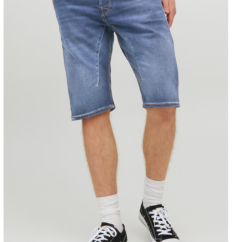 Дънкови бермуди с права кройка - Син Jack  Jones