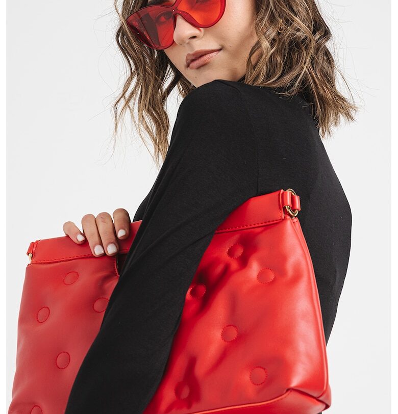 Едноцветно поло - Черен Vero Moda